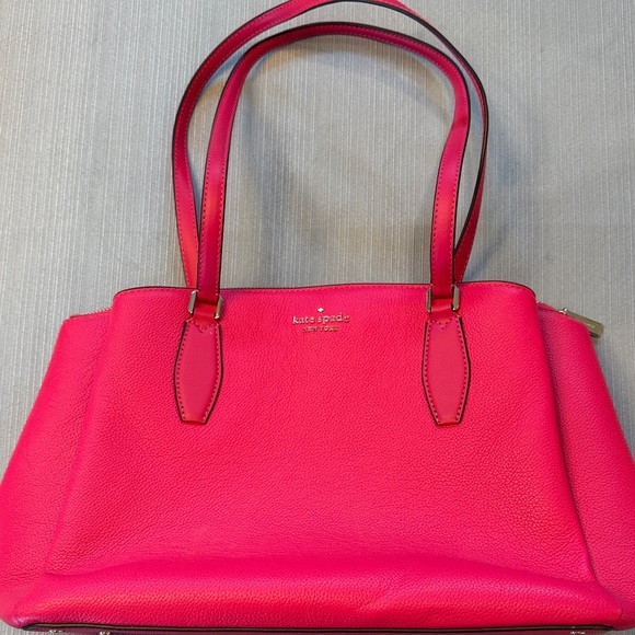 kate spade Handbags - Kate Spade Pink Leather Tote Bag LIKE NEW